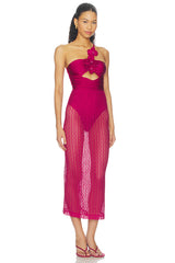 Petal Midi Dress