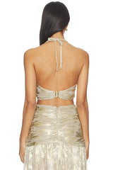 Golden Dust Lurex Top