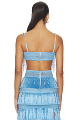 Clara Fringe Top