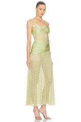 Petal Long Dress