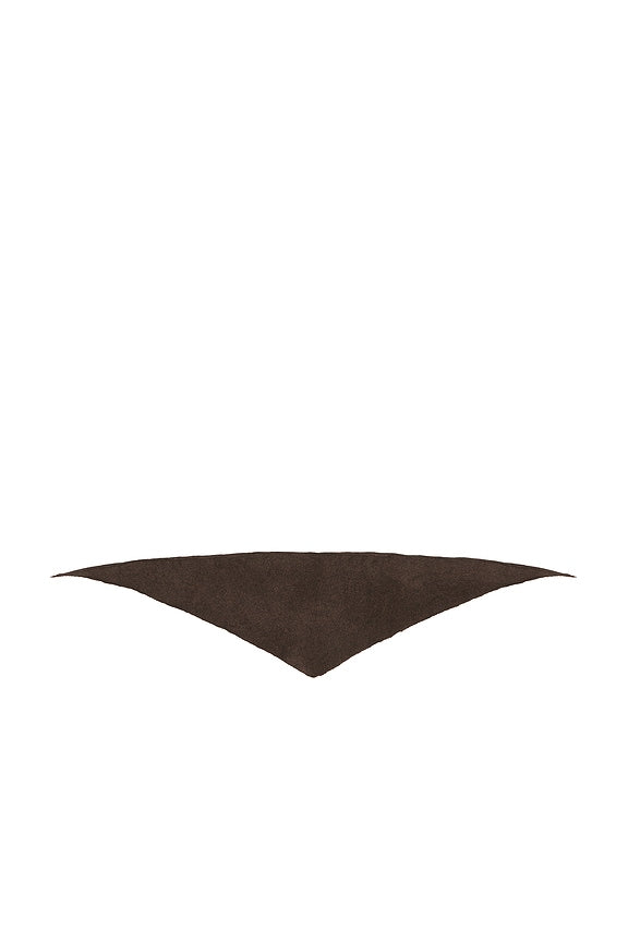 Courchevel Triangle Scarf in Brown