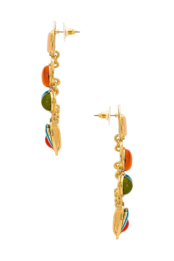 Multi Stone Earrings