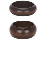 Wooden Bangle Set