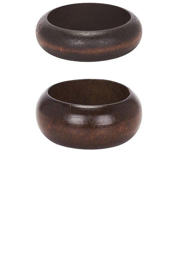 Wooden Bangle Set