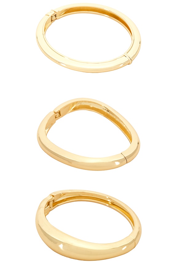 Prato, Circle &amp; Siena Set Of 3 Cuff