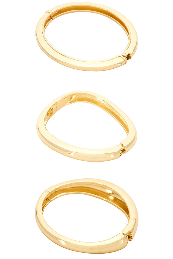 Prato, Circle &amp; Siena Set Of 3 Cuff