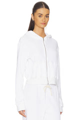 Waffle Zip Hoodie