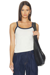 Cherry Cotton Ringer Tank