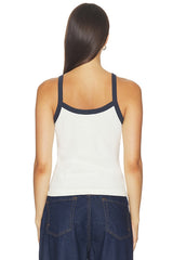 Cherry Cotton Ringer Tank