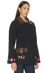 Canvas Embroidered Work Jacket