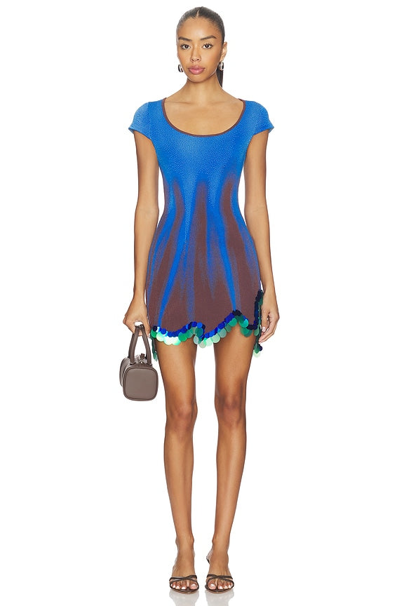 Tina Mini Dress With Sequins