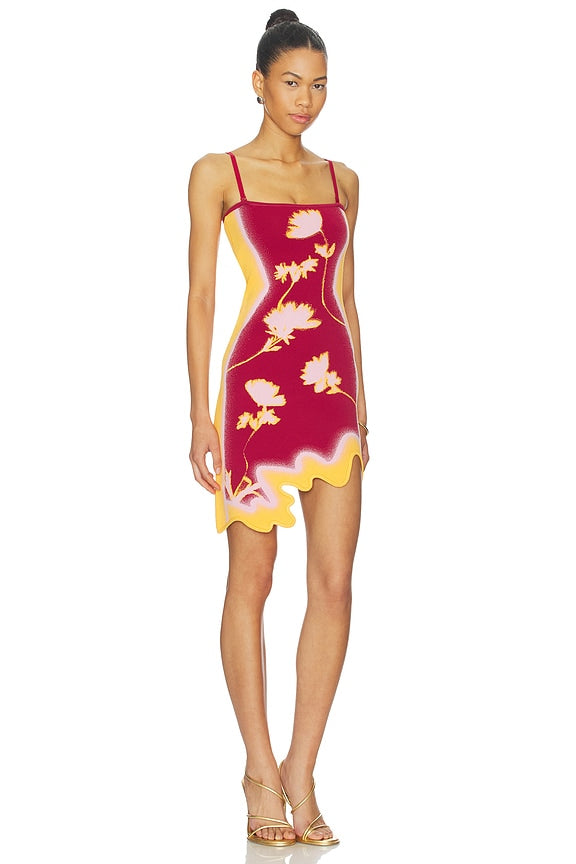 Lyndon Wavy Mini Dress