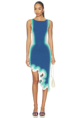 Aster Reversible Wavy Dress
