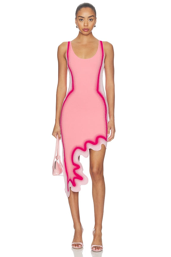 Aster Reversible Wavy Dress