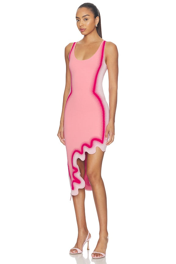 Aster Reversible Wavy Dress