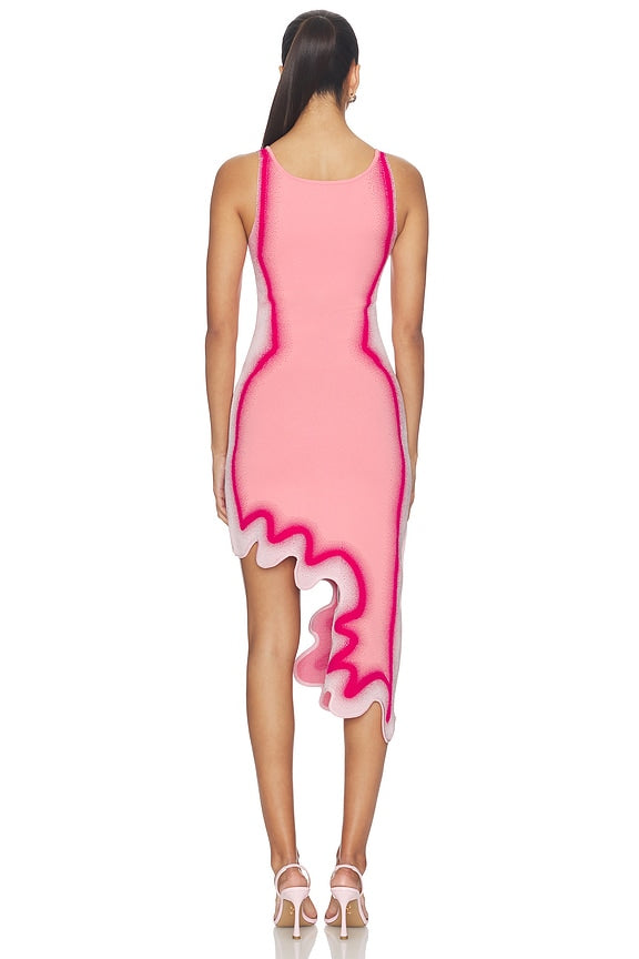 Aster Reversible Wavy Dress