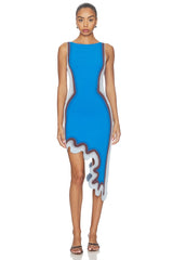 Aster Reversible Wavy Dress