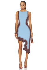 Aster Reversible Wavy Dress
