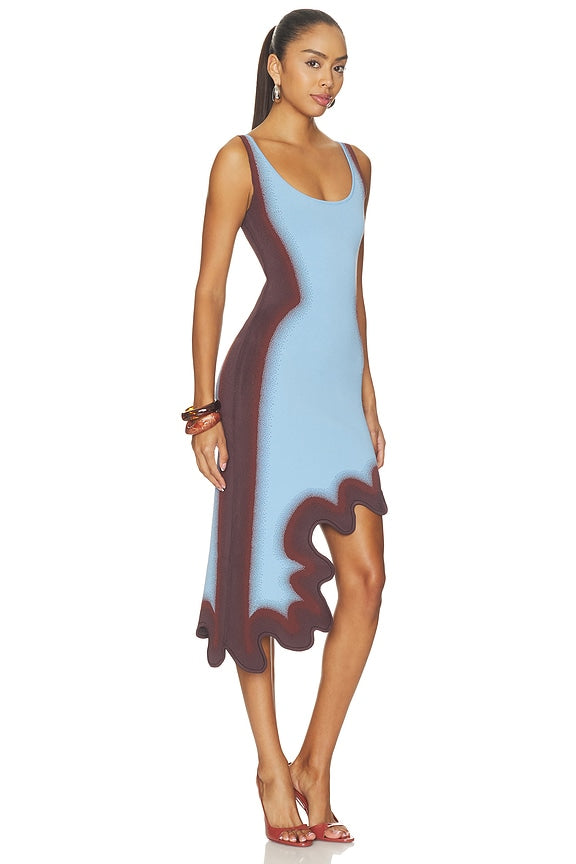 Aster Reversible Wavy Dress