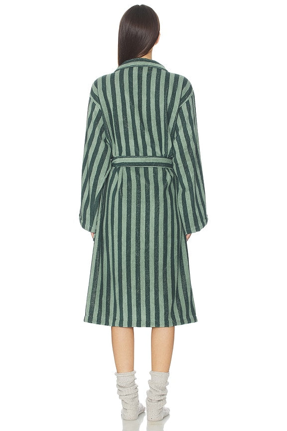 Pembroke Stripe Cotton Robe