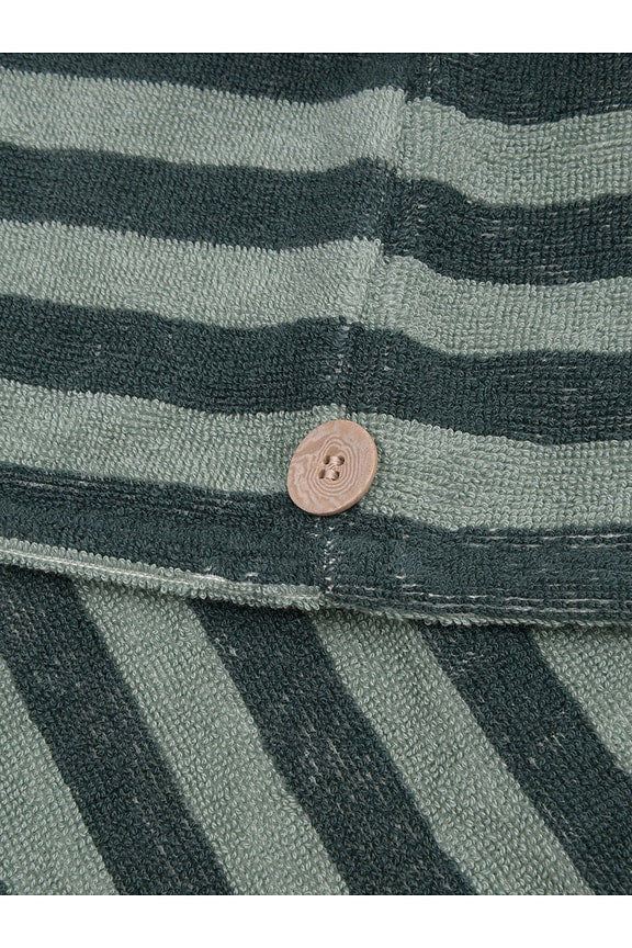 Pembroke Stripe Cotton Hair Wrap