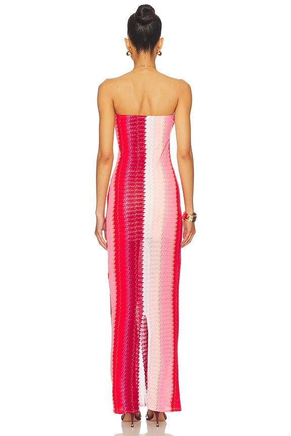 Jane Strapless Maxi Dress
