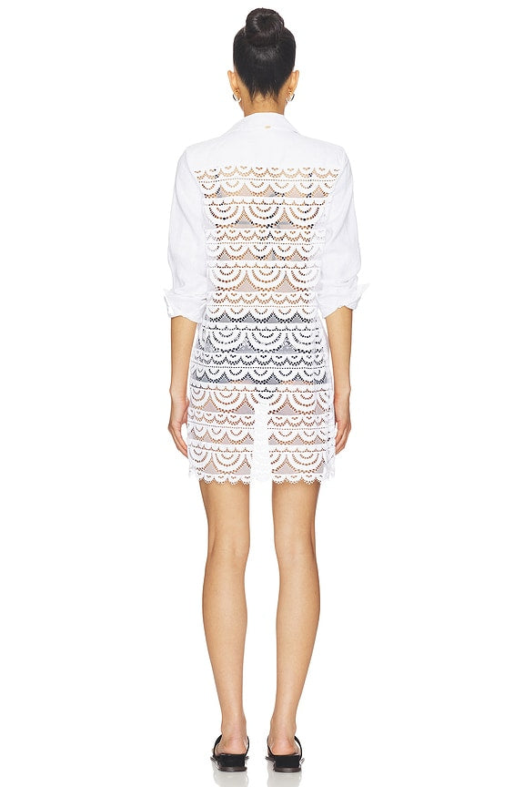 Lace Millie Tie Tunic Dress