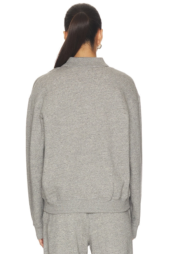 Arctic Fleece Polo Sweatshirt