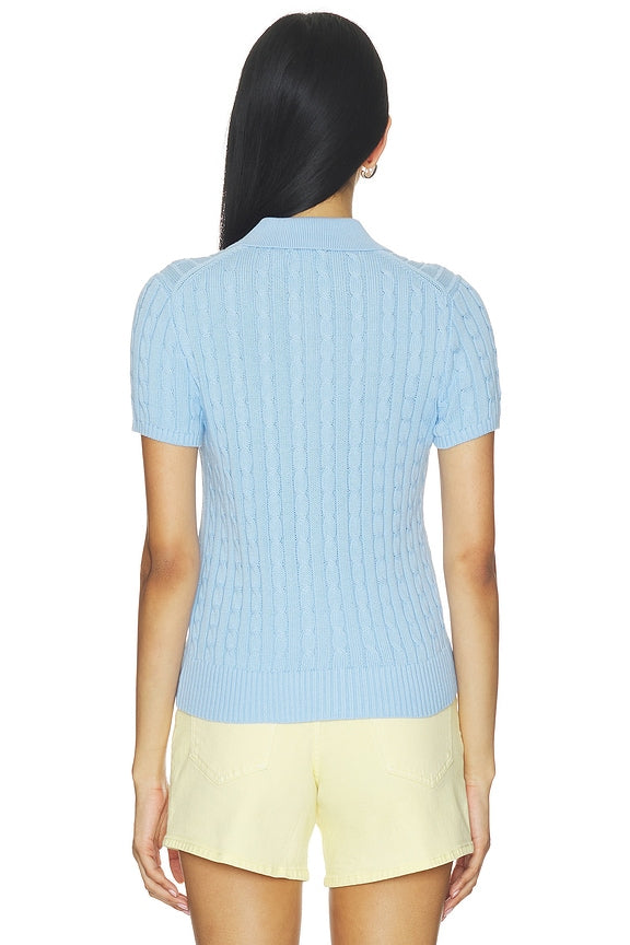 Cotton Short Sleeve Cardigan