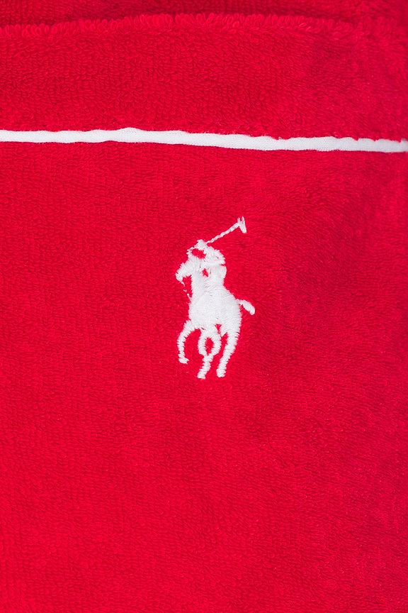 Cotton Terry Long Sleeve Collared Polo