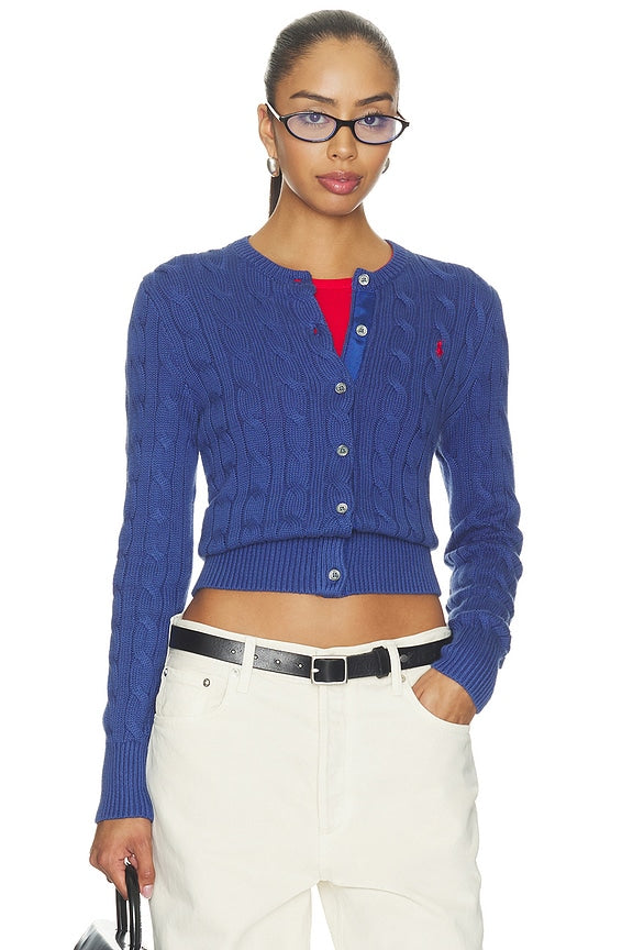 Cotton Long Sleeve Cardigan
