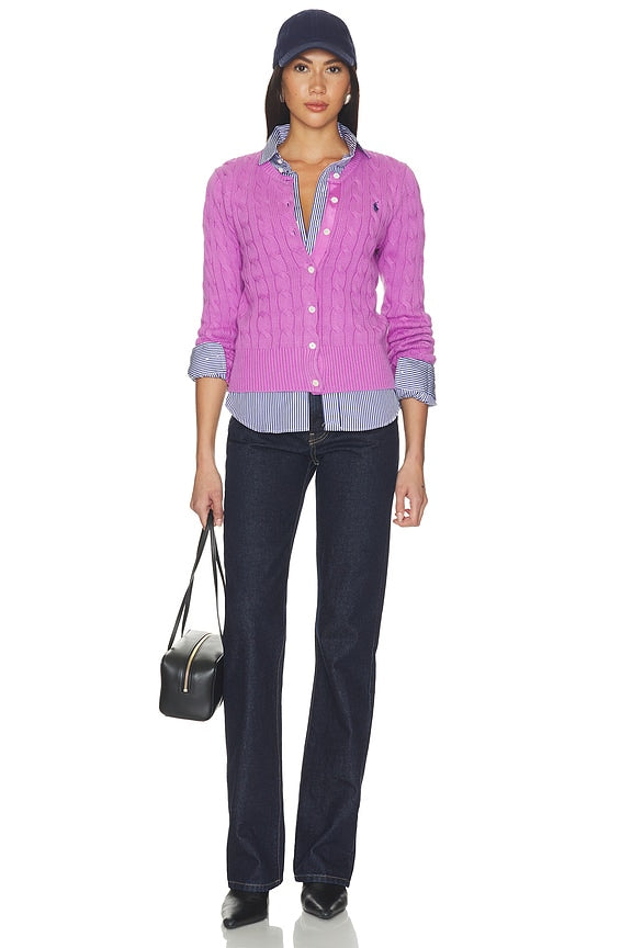 Cotton Long Sleeve Cardigan