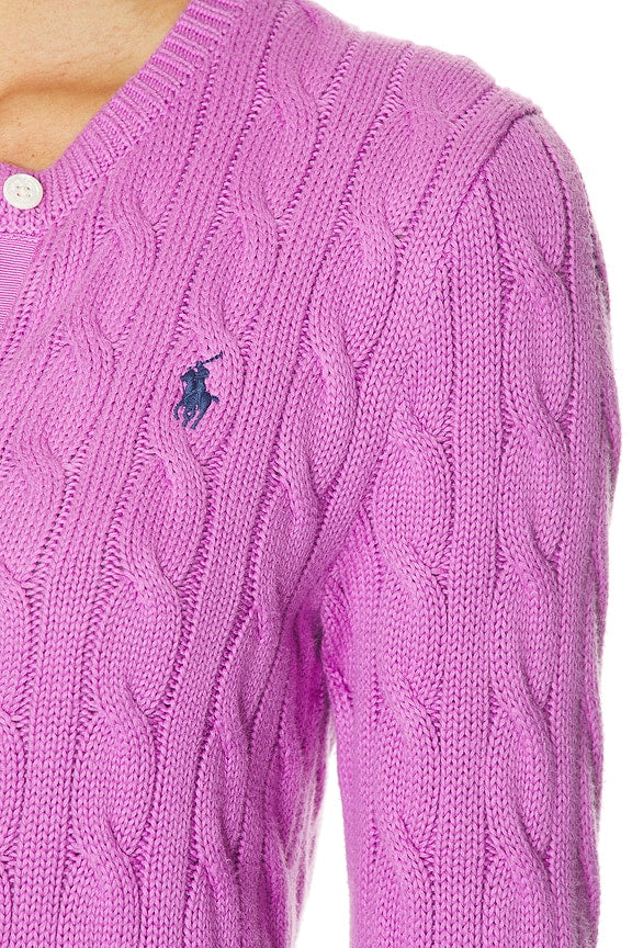 Cotton Long Sleeve Cardigan