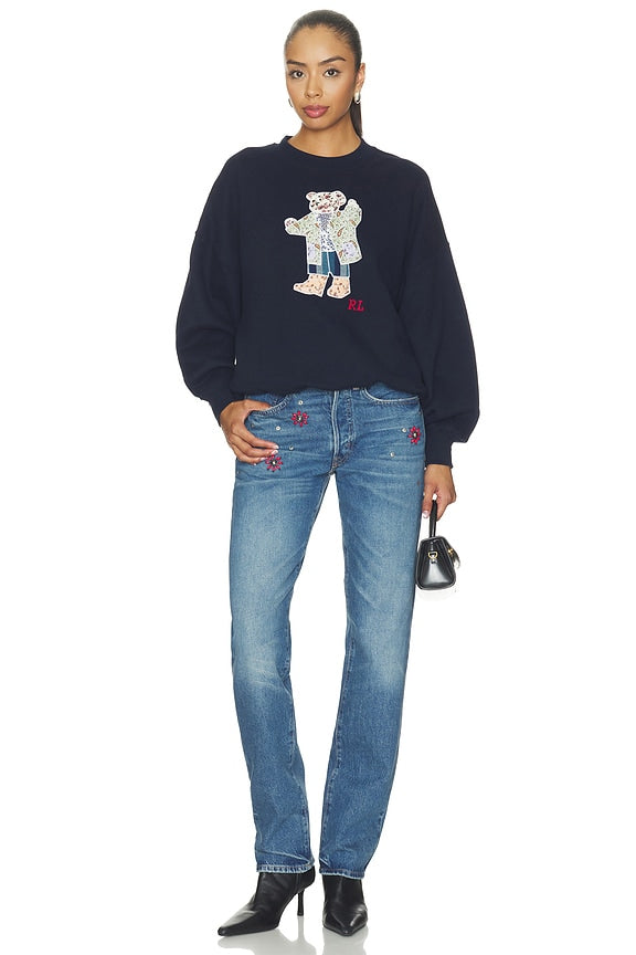 Fleece Crew Neck Sweatshirt