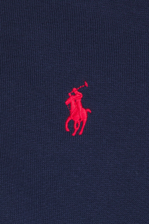 Fleece Polo Long Sleeve Sweater