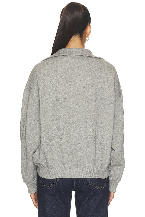 Arctic Fleece Knit Long Sleeve Mock Neck Sweatshirt