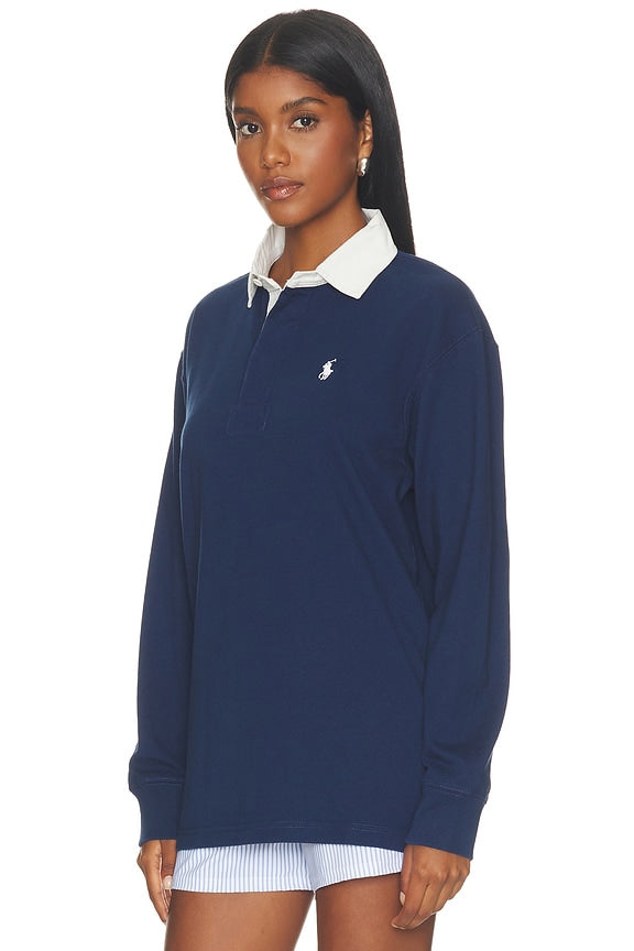 Knit Collar Pullover