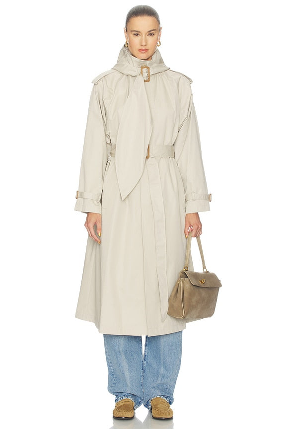 Twill Trench Jacket