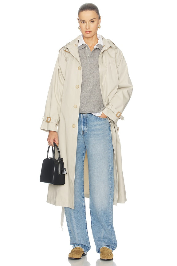 Twill Trench Jacket