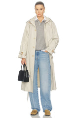 Twill Trench Jacket
