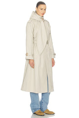 Twill Trench Jacket