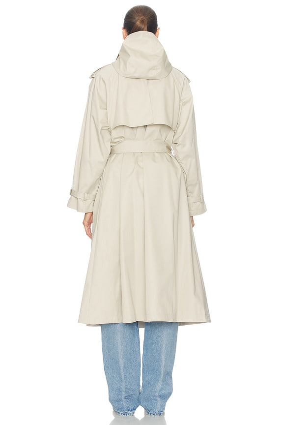 Twill Trench Jacket