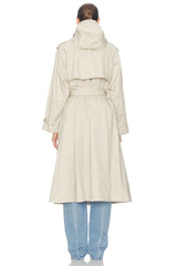 Twill Trench Jacket