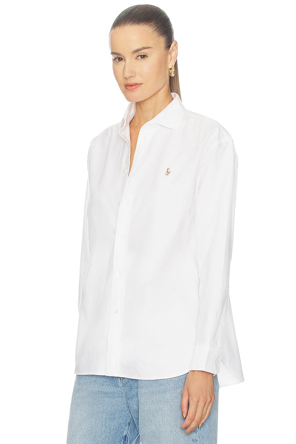 Long Sleeve Button Front Shirt