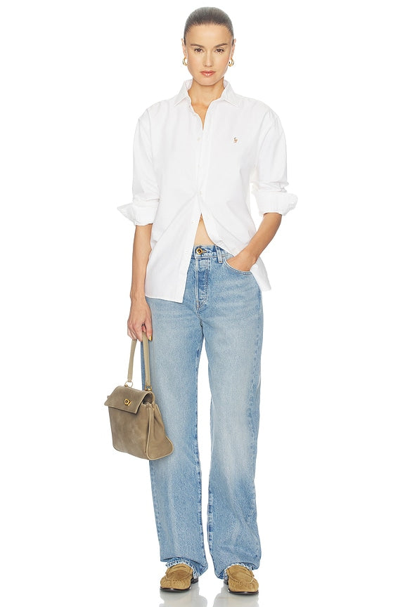 Long Sleeve Button Front Shirt