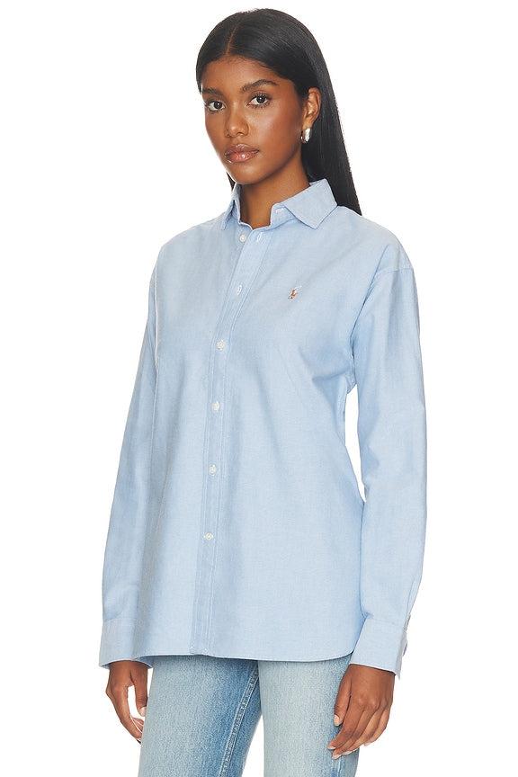 Long Sleeve Button Front Shirt