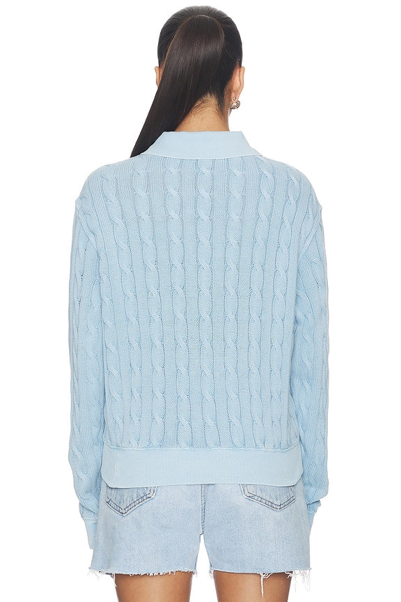 Cotton Long Sleeve Polo
