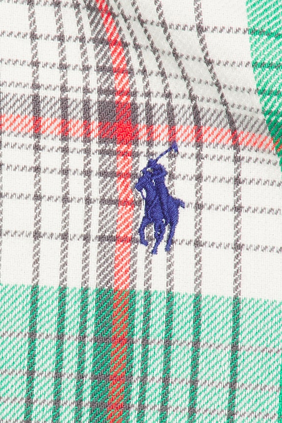 Twill Long Sleeve Collared Sport Shirt