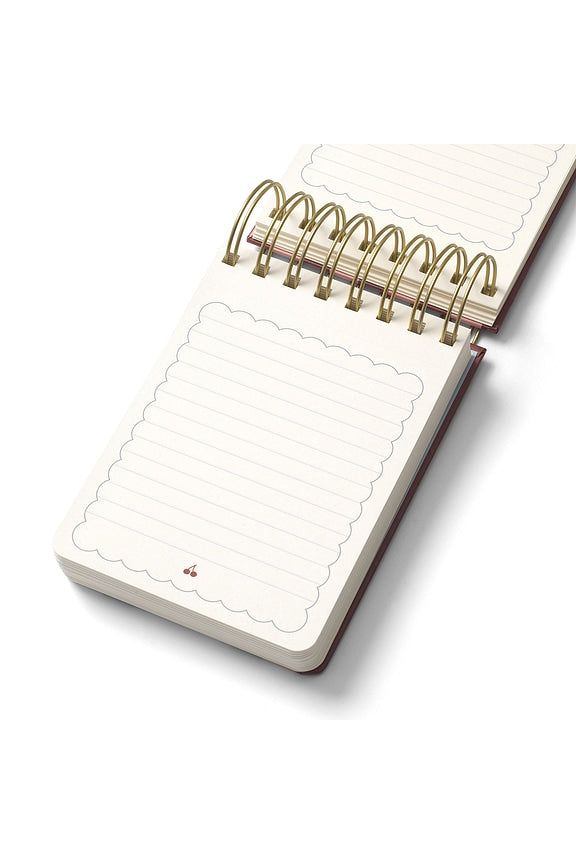 Very Cherry Spiral Notepad