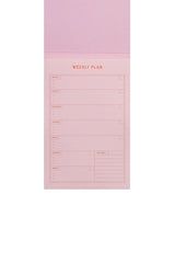 Productivity Weekly List Pads